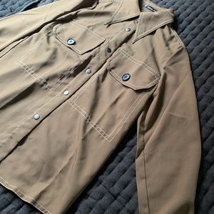 Khaki Blouse
